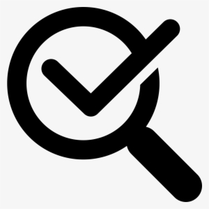 Magnifying Glass With Check Mark Comments - Verification Of Rating Let March 2018