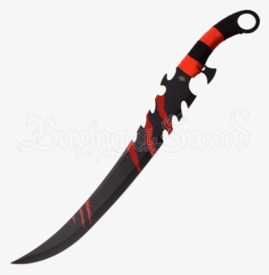 Red Claw Marks Fantasy Sword - Fantasy Master