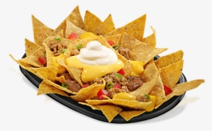 Taco Bell Nachos Png - Nachos Con Queso Y Carne Png