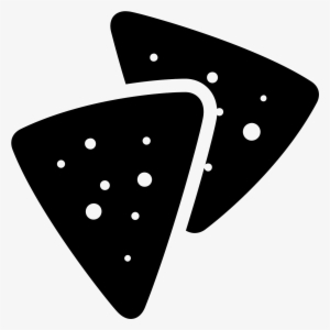 This Is A Pair Of Potato Or Corn Based Chips That Make - Nachos Icon Png