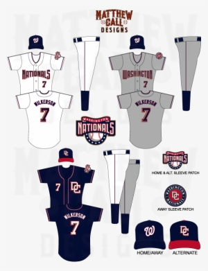 Washington Nationals Concep - Dinner Plates 4-pack - Washington Nationals, Blue