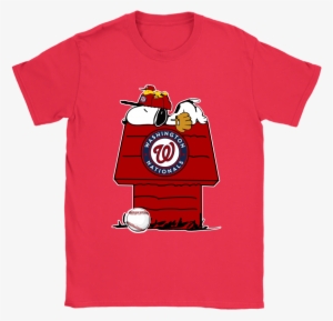 Washington Nationals Snoopy And Woodstock Resting Together - Charizard Shirt Kinderen