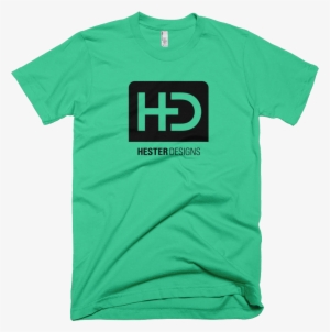 Hester Designs Logo T-shirt In Mint - T Shirt Png Hd