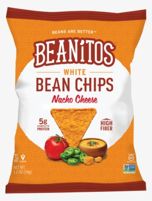 Nachocheese - Beanitos - White Bean Chips Nacho Cheese - 1.2 Oz.