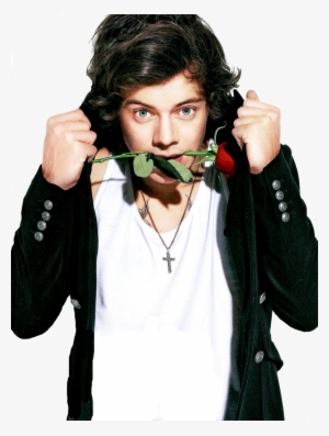 Harry Styles Favorite Color Png Harry Styles Favorite - Harry Styles With Rose