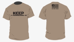Cameron Hanes Keep Hammering Sand Shirt Design - T Shirt