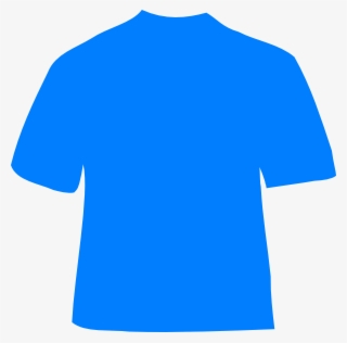 Blue T-shirt Svg Clip Arts 576 X 595 Px