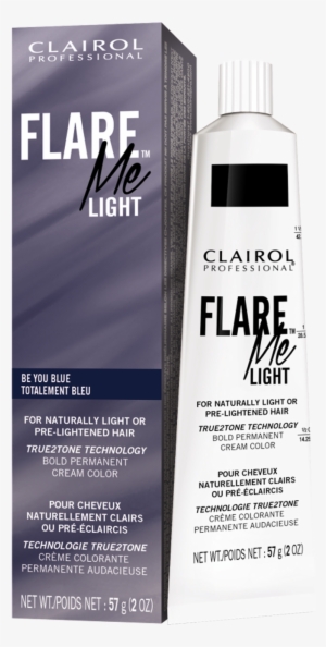 Clairol Professional Be You Blue Permanent Cream Hair - Clairol - Flare Me Power To The Purple 2oz
