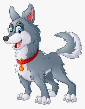 Cartoon Animals And Children Vector Png Soloveika - Png De Perro Animado
