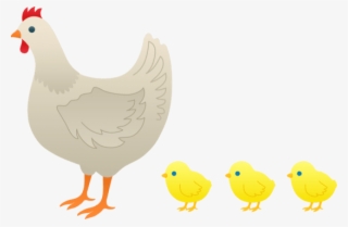 Mother Hen And Baby Chicks - Hen And Chicks Clipart