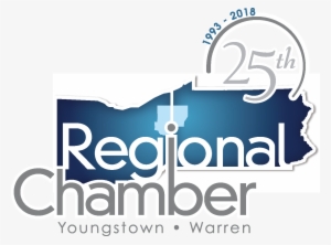 25th Anniversary Logo - Youngstown Warren Regional Chamber