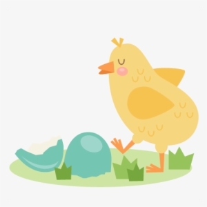 Baby Chick Svg Cuts Scrapbook Cut File Cute Clipart - Scalable Vector Graphics