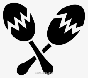 Maracas Royalty Free Vector Clip Art Illustration - Maraca