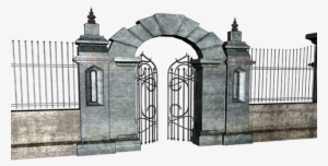 Halloween Graphics Jpg Freeuse Download - Halloween Gate Png