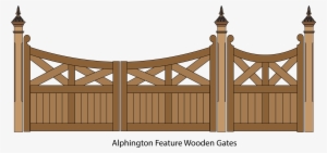 Png Royalty Free Stock Gates Picket And Timber Design - Fence