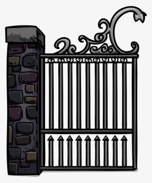 Iron Gate Sprite 001 - Gate Sprite