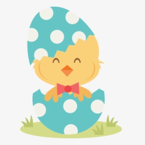Easter Chick Svg Scrapbook Cut File Cute Clipart Files - Scalable Vector Graphics