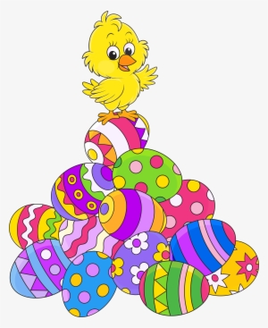 Easter Eggsand Chicken Png Picture - Easter Chicken