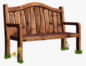Clip Arts Related To - Park Bench Clipart Png