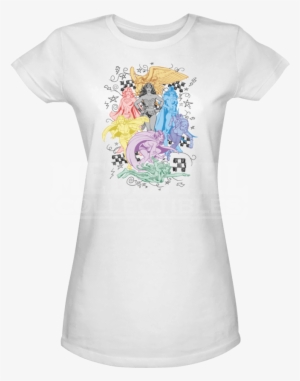 Womens Justice Ladies T-shirt - Kids T-shirt: Juvenile: Dc Comics - Super, 3x3in.