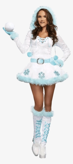 Snow Girl Transparent Background Christmas Png Image - Pretty Girl Transparent Background Png