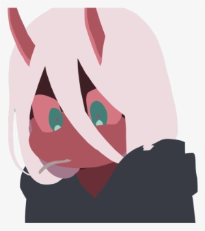 Had A User Ask Me To Make These Transparent, So I Decided - Darling In The Franxx Zero Two Monster