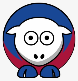 Sheep Chicago Cubs Team Colors Svg Clip Arts 570 X