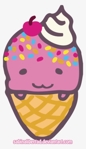 Cute Ice Cream Background - Ice Cream
