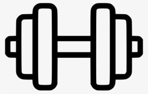 Dumbbell Svg Icon Free - Dumbbell Clip Art