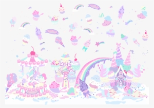 Angelic Pretty Milky Planet Kawaii Grunge Pastel Kawaii - Pastel Kawaii Transparent