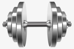 Clipart Transparent Clipart Barbell - Steel Dumbbell
