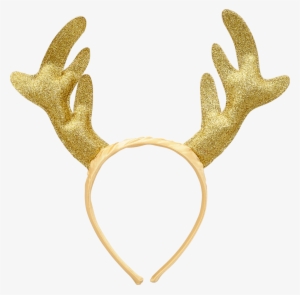 Xmas Glitter Antlers Headband, , Large - Julehårbånd Med Glimmergevir