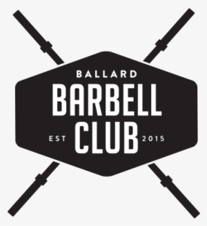 Barbellcluub, White No Background - Ballard Crossfit
