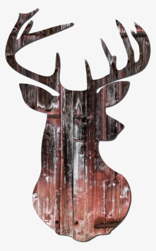 Cedar Mtn- Barnwood Deer Plaque - Deer