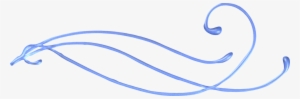 Decorative Line Blue Png Clipart - Decorative Blue Line