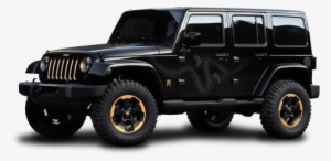 Black Jeep Wrangler Dragon Edition Car Png Image - Black Jeep Png