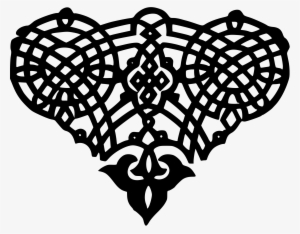 Decorative Divi - - Clipart Black And White Wildflower Dividers