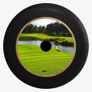 Jeep Wrangler Jl Backup Camera Golf Course Greens Water - Rockland Golf Course