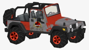 Jurassic Park Jeep - Jurassic Park Jeep Png