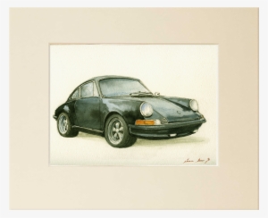 16x11" Inches - " - Porsche 911 Classic Car Art