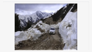 Deteriorated Condition Of Road Due To Heavy Snow Fall - Mughal Road