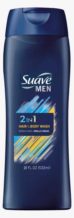 2 In 1 Hair Body Wash 18oz - Suave Men Hair & Body 2-in-1 Body Wash 18 Oz