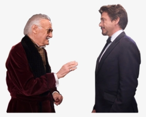 Stan Lee Iron Man Cameo Png - Stan Lee In Iron Man