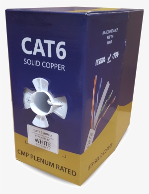 Bn Cables 550mhz Cat6 Blue Plenum Cable 1000ft Bulk