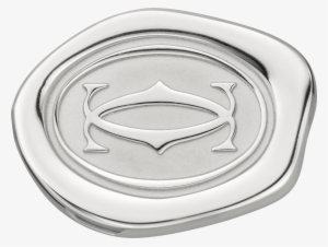 Wax Seal Motif Cufflinkssterling Silver, Palladium - Seal