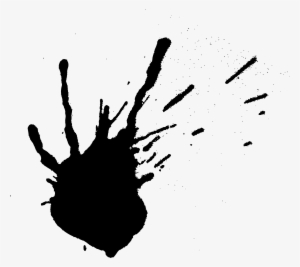 20 Black Paint Splatters Vol - Portable Network Graphics