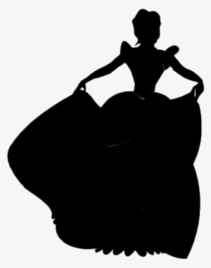Cinderella Silhouette Png Picture - Disney Princess Silhouette