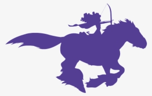 Merida And Angus Silhouette - Merida Silhouette