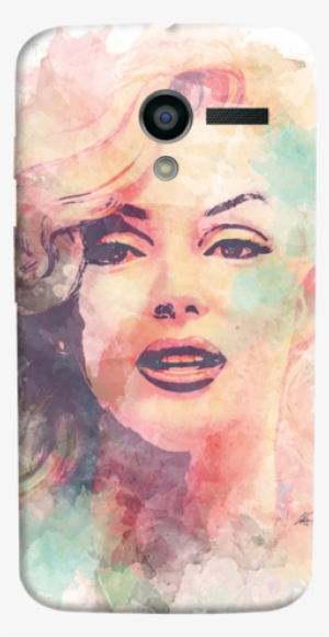 Marilyn Abstract Motorola Moto X Case - Nechifor Ionut