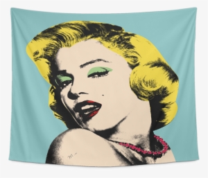 Marilyn Monroe Pop Art Tapestry